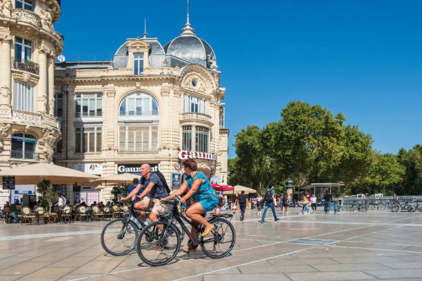 Faire du vélo à Montpellier